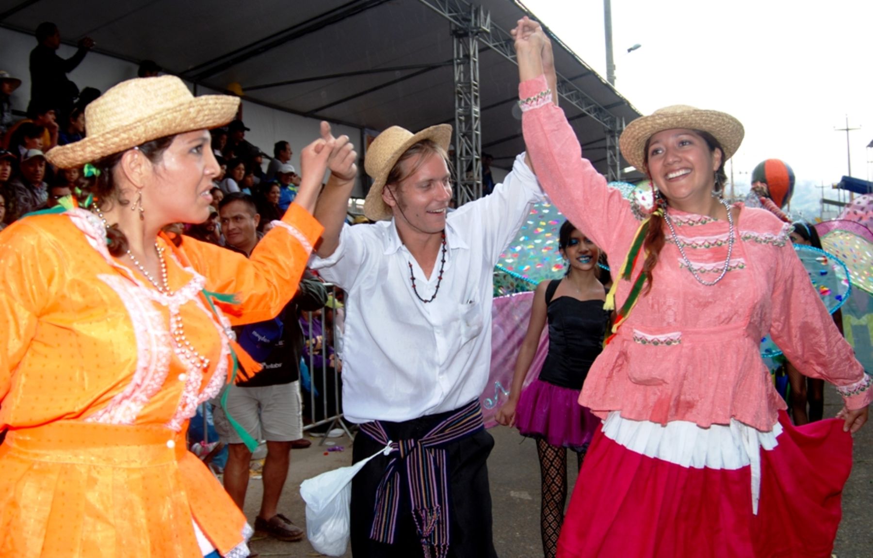 Miles de turistas arribarán a Cajamarca para participar de las celebraciones del tradicional Carnaval. ANDINA/archivo