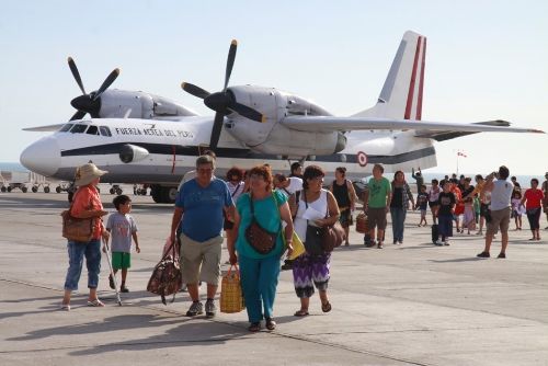 Tránsito aéreo. Foto: Cortesía