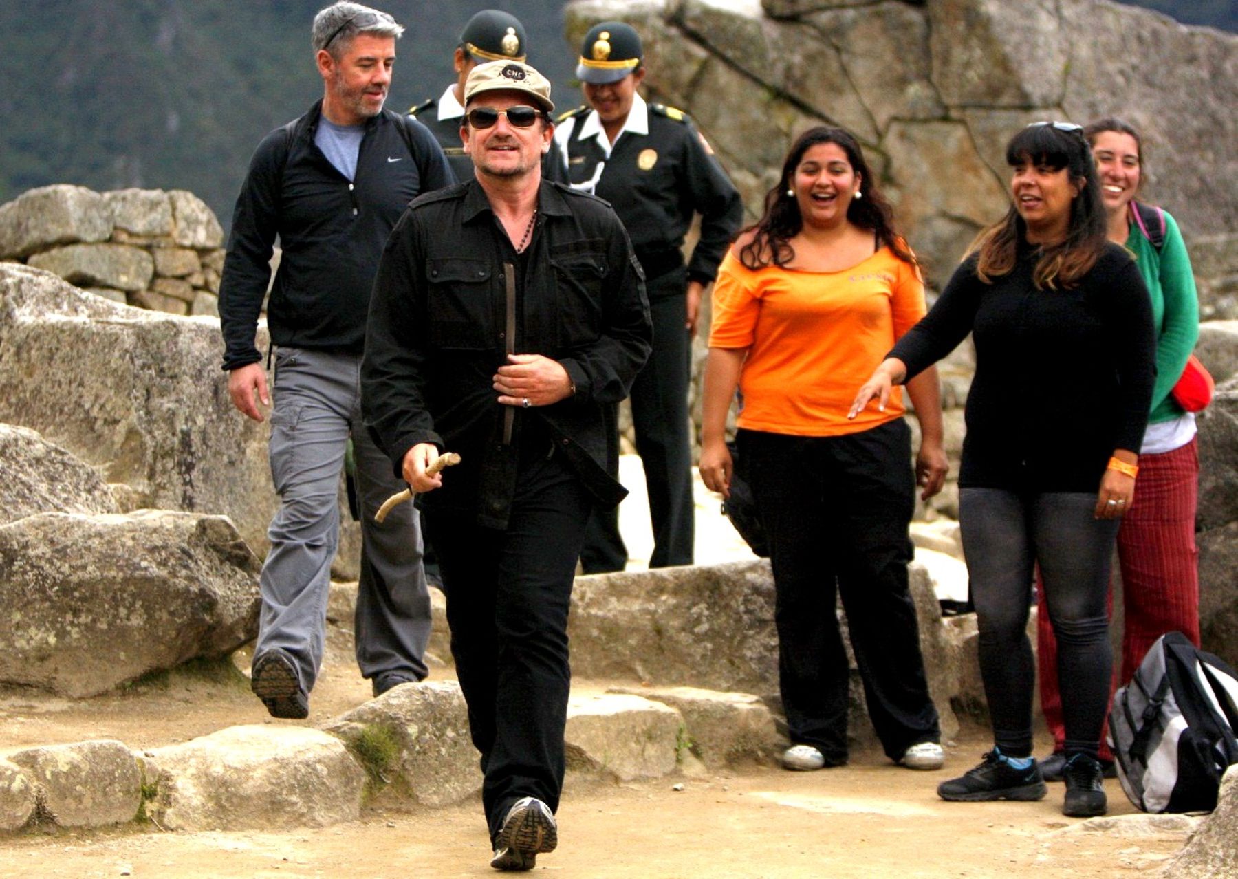 Bono. Photo: ANDINA/Percy Hurtado.