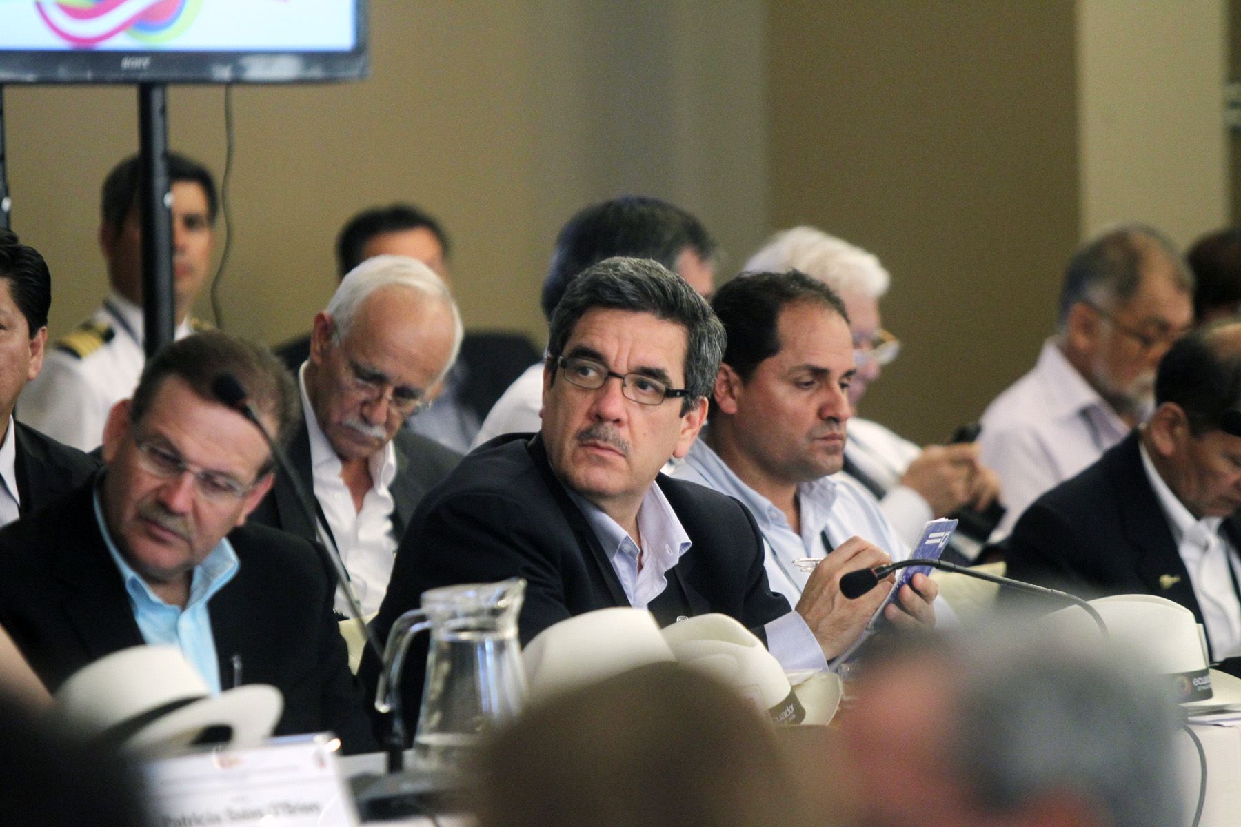 Ministros de Estado de Perú y Ecuador, participan en V Reunión de Gabinete Binacional, en la ciudad de Chiclayo.
Foto: ANDINA/ Carlos Lezama.