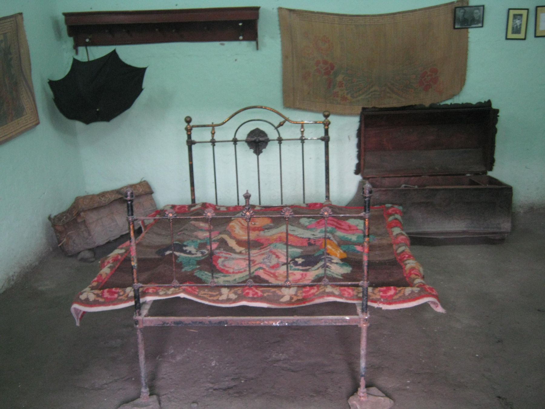 Habitación del poeta peruano César Vallejo en su casa en Santiago de Chuco. Foto: ANDINA/Óscar Paz.