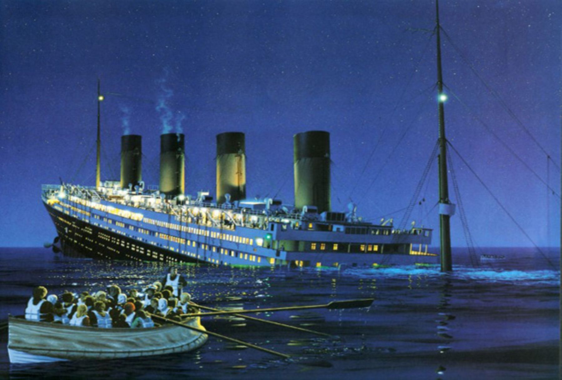 En el hundimiento del trasatlántico "Titanic" murieron mil 513 personas. Internet/Medios.