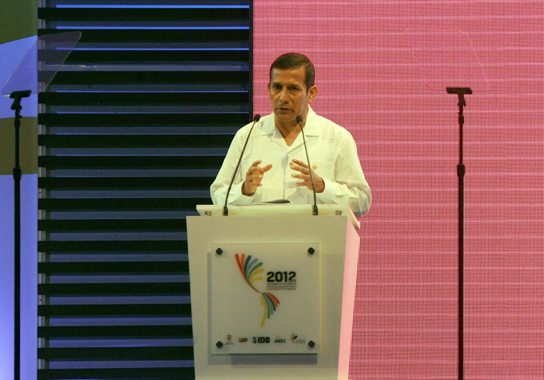 Presidente de la República, Ollanta Humala participó en la Cumbre Empresarial, en el Hotel Hilton de Cartagena, como parte de las actividades en la VI Cumbre de las Américas.
Foto: ANDINA/Prensa Presidencia