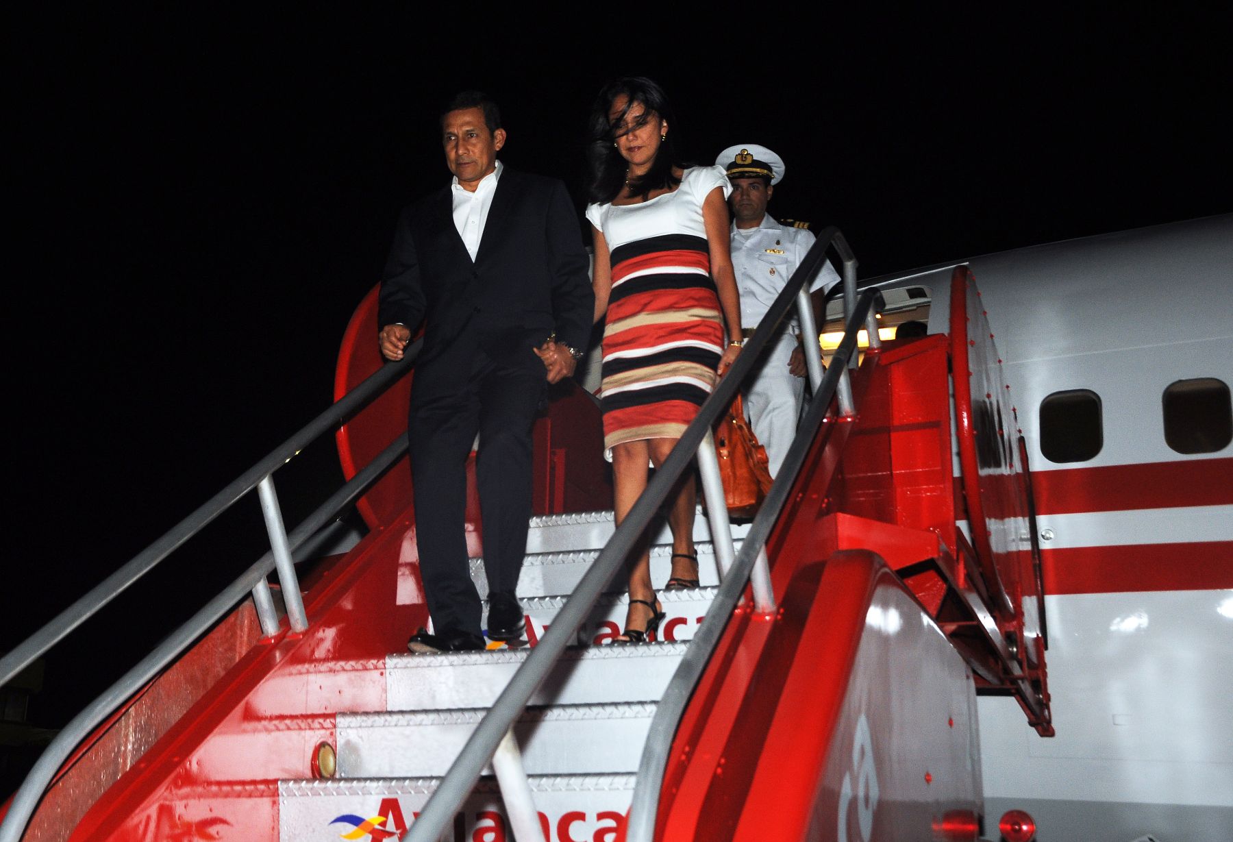 Jefe de Estado, Ollanta Humala Tasso, llegó a Cartagena para participar en la VI Cumbre de las Américas.

Foto: ANDINA/Prensa Presidencia