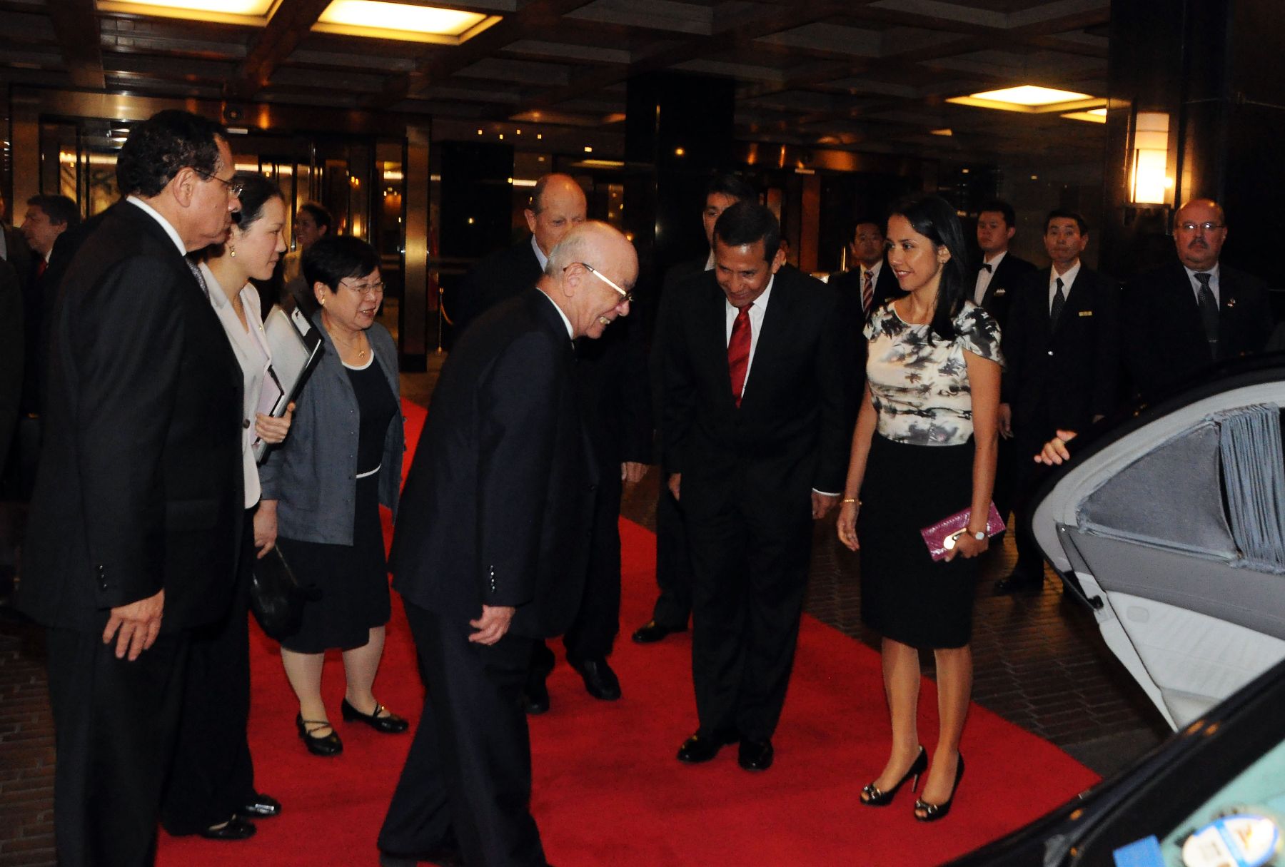 El presidente Ollanta Humala participa en importantes reuniones con empresarios japoneses en Tokio. 
Foto: ANDINA/Prensa Presidencia.