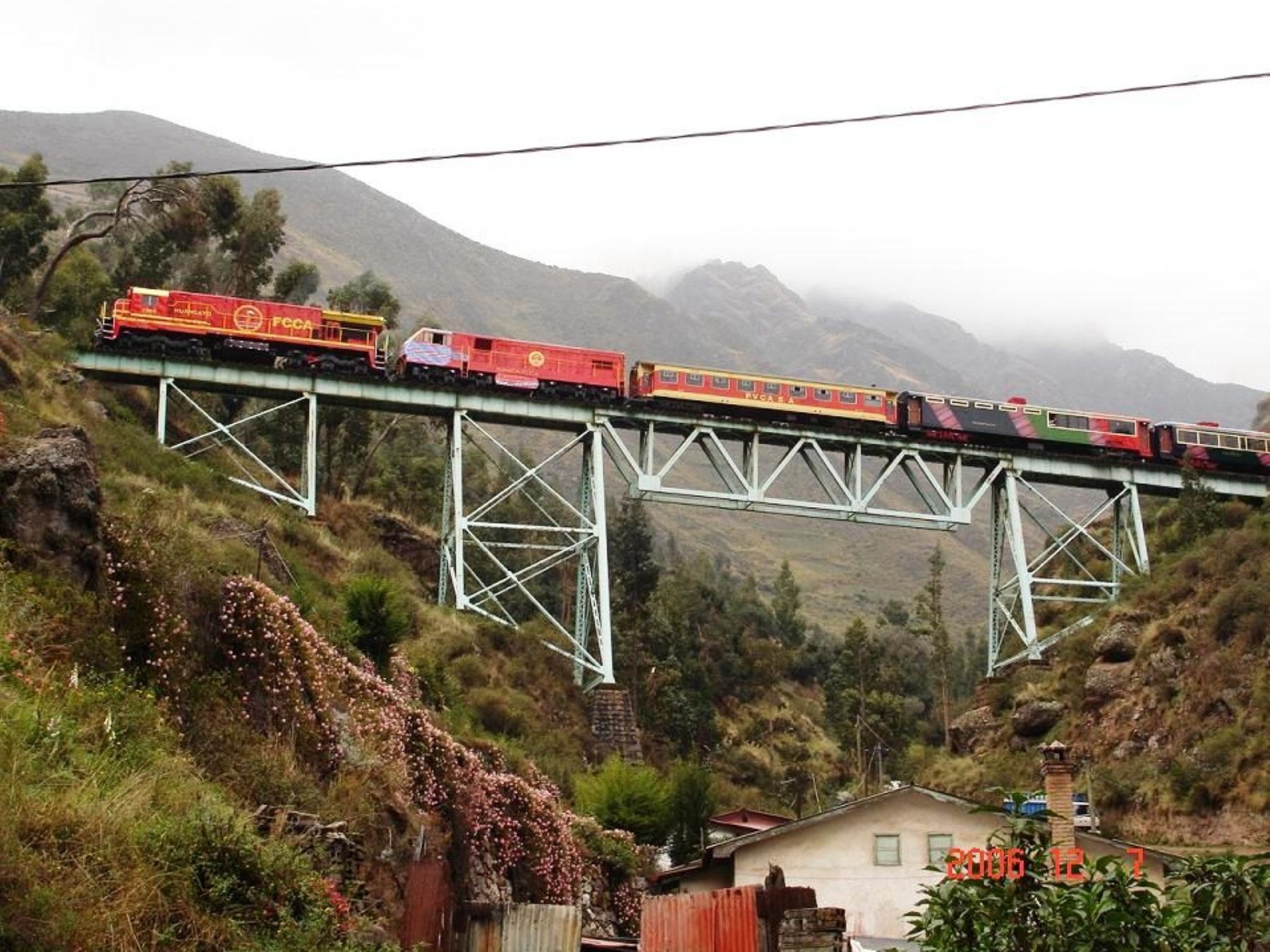 Tren turístico LimaHuancayo saldrá este fin de semana por el Día de la