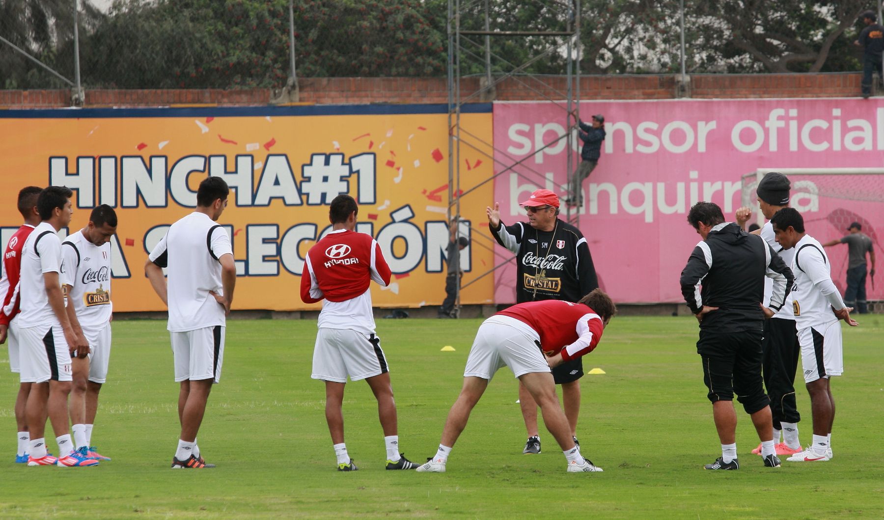 Seleción de la peruana en practicas Foto: ANDINA/Norman Córdova.