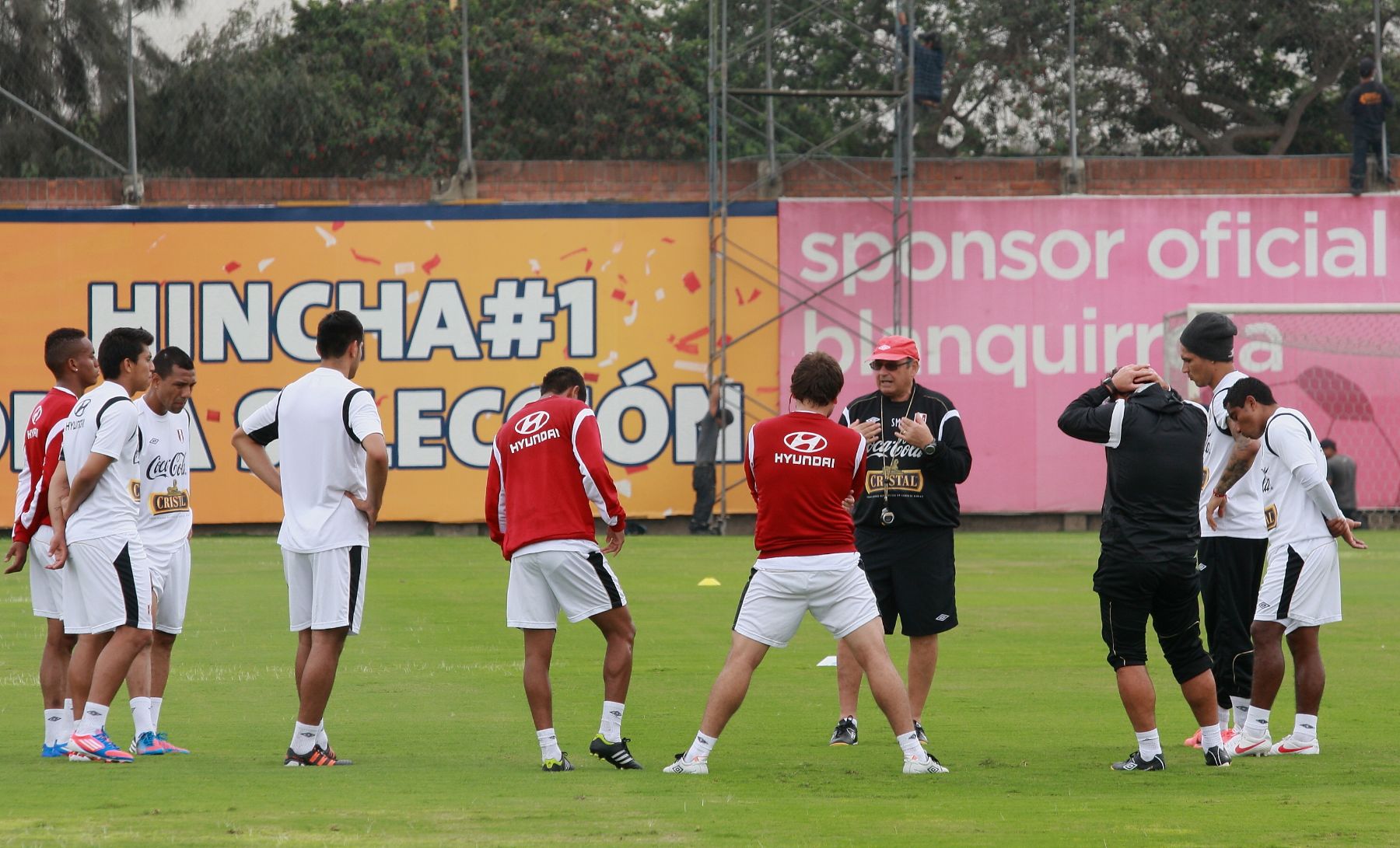 Selección peruana de fútbol entrenó esta mañana en La Videna.
Foto: ANDINA/Norman Córdova