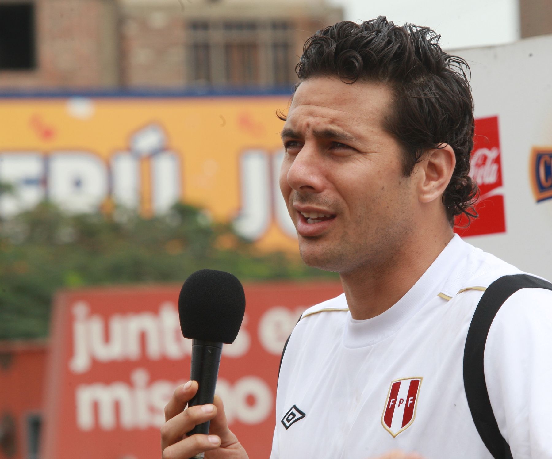 Claudio Pizarro Foto: ANDINA/Norman Córdova