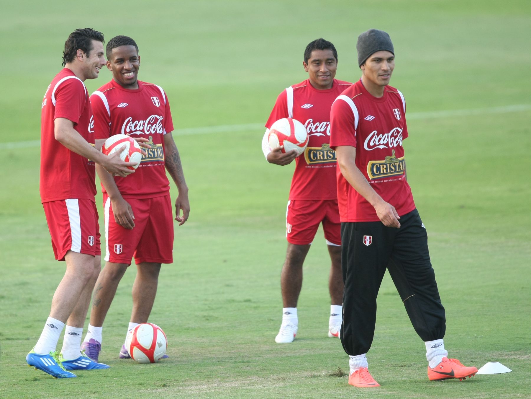 Entrenamiento de la selección peruana de fútbol. 
Foto: ANDINA/Vidal Tarqui