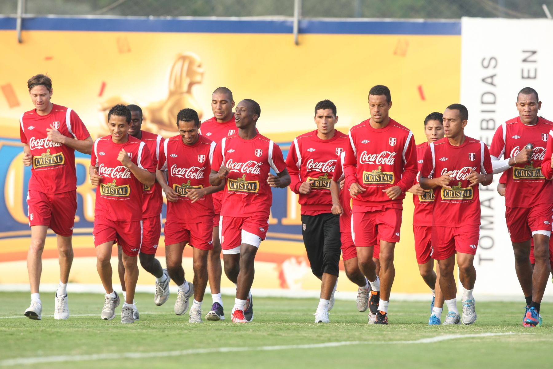 Entrenamiento de la selección peruana de fútbol. 
Foto: ANDINA/Vidal Tarqui