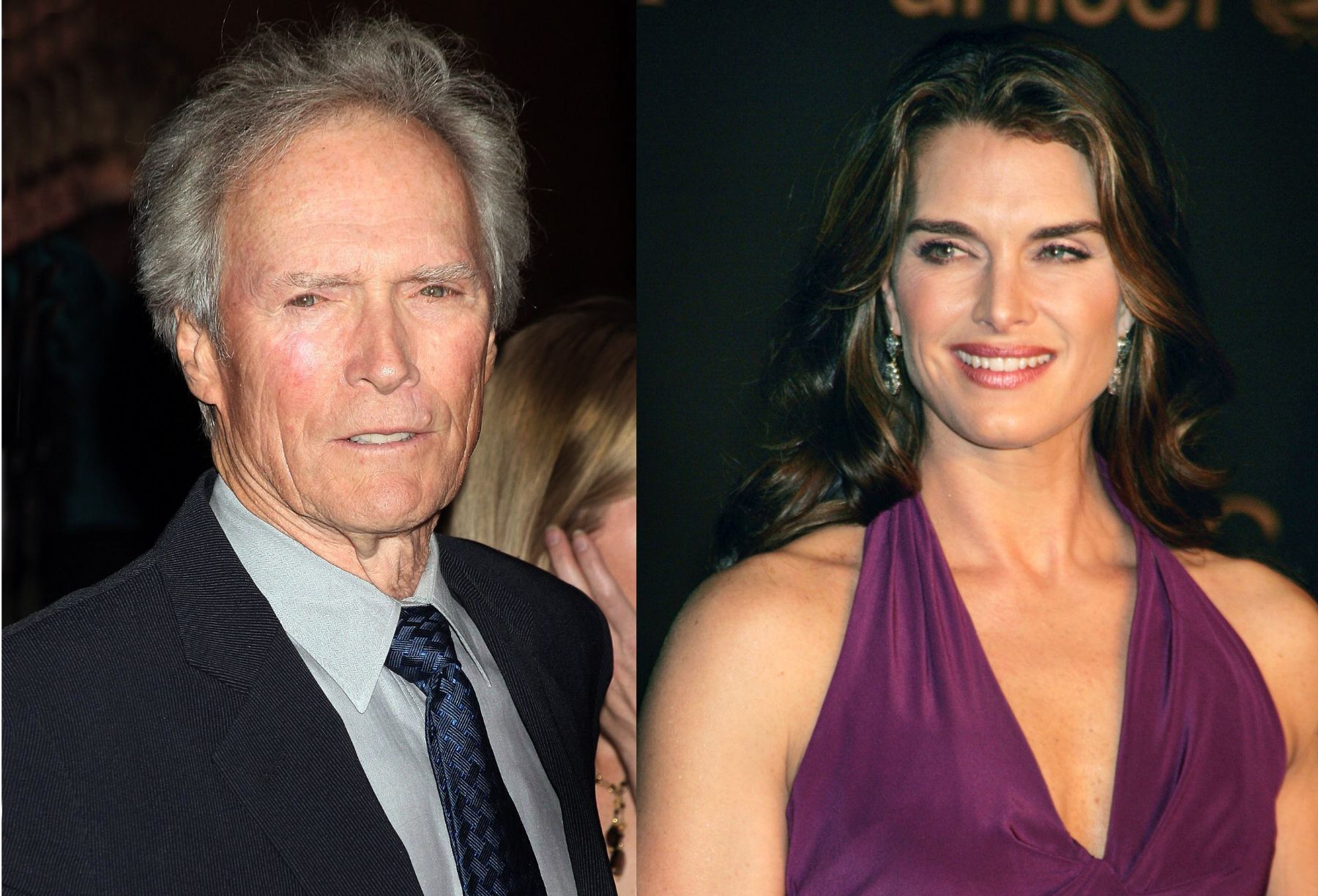 Actores Clint Eastwood y Brooke Shiels. INTERNET/Medios