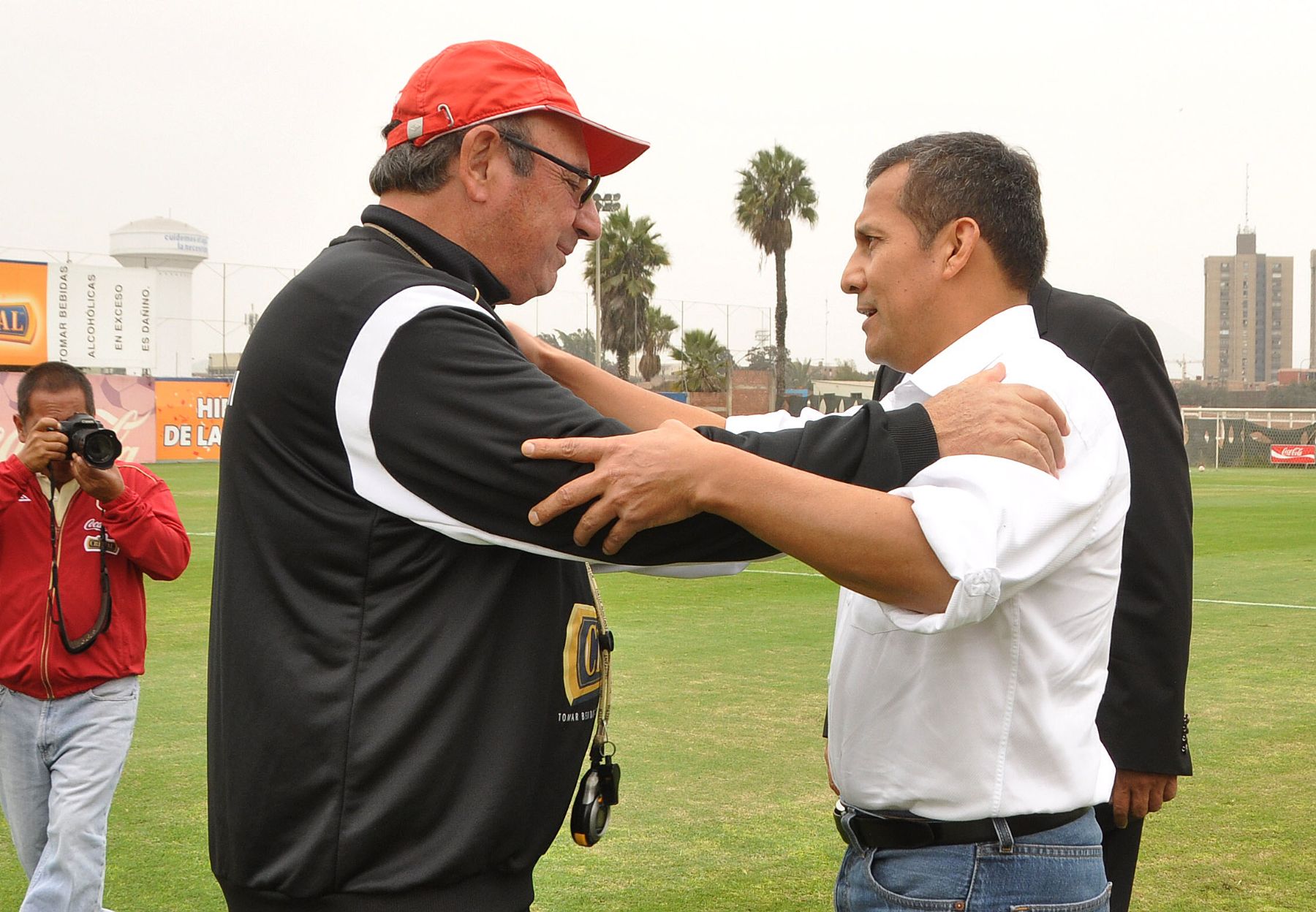 Presidente Ollanta Humala visitó a la selección peruana en la Videna. Foto: ANDINA/Prensa Presidencia