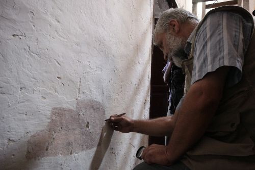 El templo San Salvador de Mansiche, el segundo más antiguo de Trujillo, habría lucido en su época inicial totalmente decorado con pinturas murales. Foto: ANDINA/Oscar Paz.