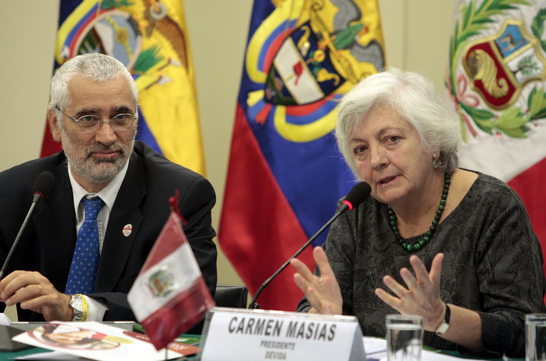 Jefa de Devida, Carmen Masías, presentó programa "Familias Fuertes", destinado a prevenir el consumo de drogas en los países de la región andina. Foto: ANDINA/Jack Ramón