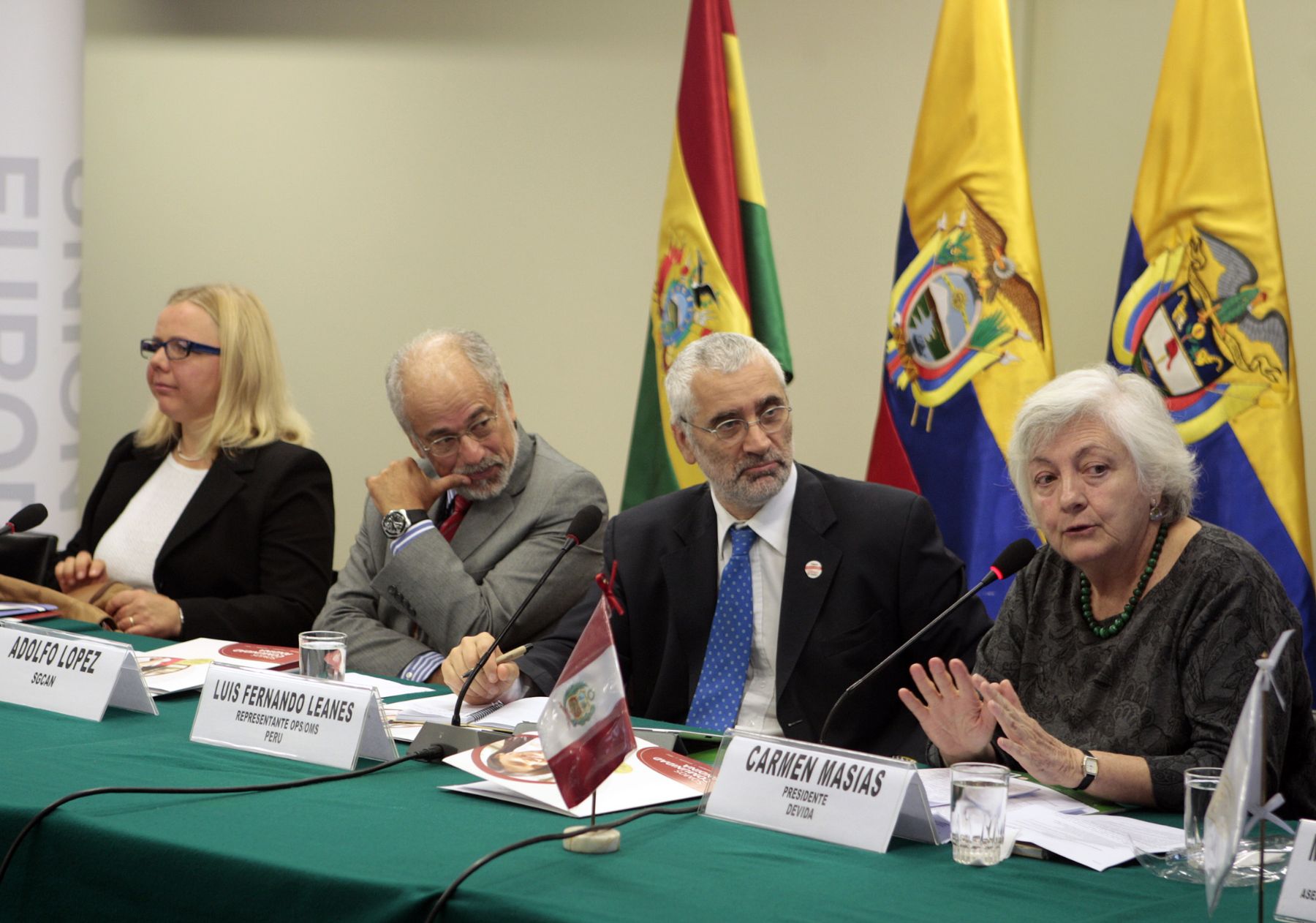 Jefa de Devida, Carmen Masías, presentó programa "Familias Fuertes", destinado a prevenir el consumo de drogas en los países de la región andina. Foto: ANDINA/Jack Ramón
