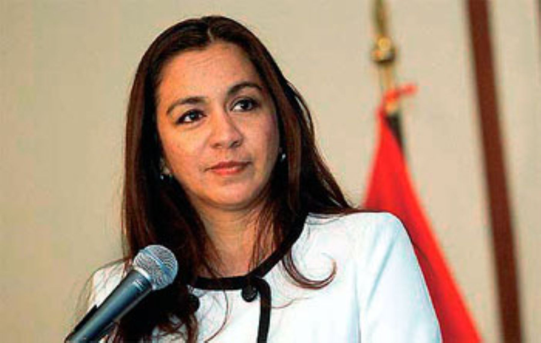 Vicepresidenta de Perú, Marisol Espinoza.ANDINA/Difusión