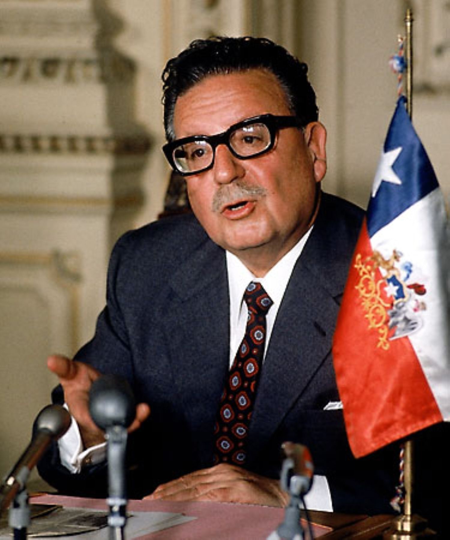 Expresidente chileno, Salvador Allende. INTERNET/Medios