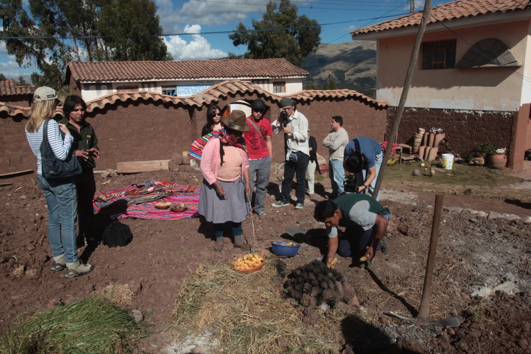 Turismo vivencial en Ancahuasi, distrito Iscuchaca, Cusco.Foto: ANDINA/Juan Carlos Guzmán Negrini.