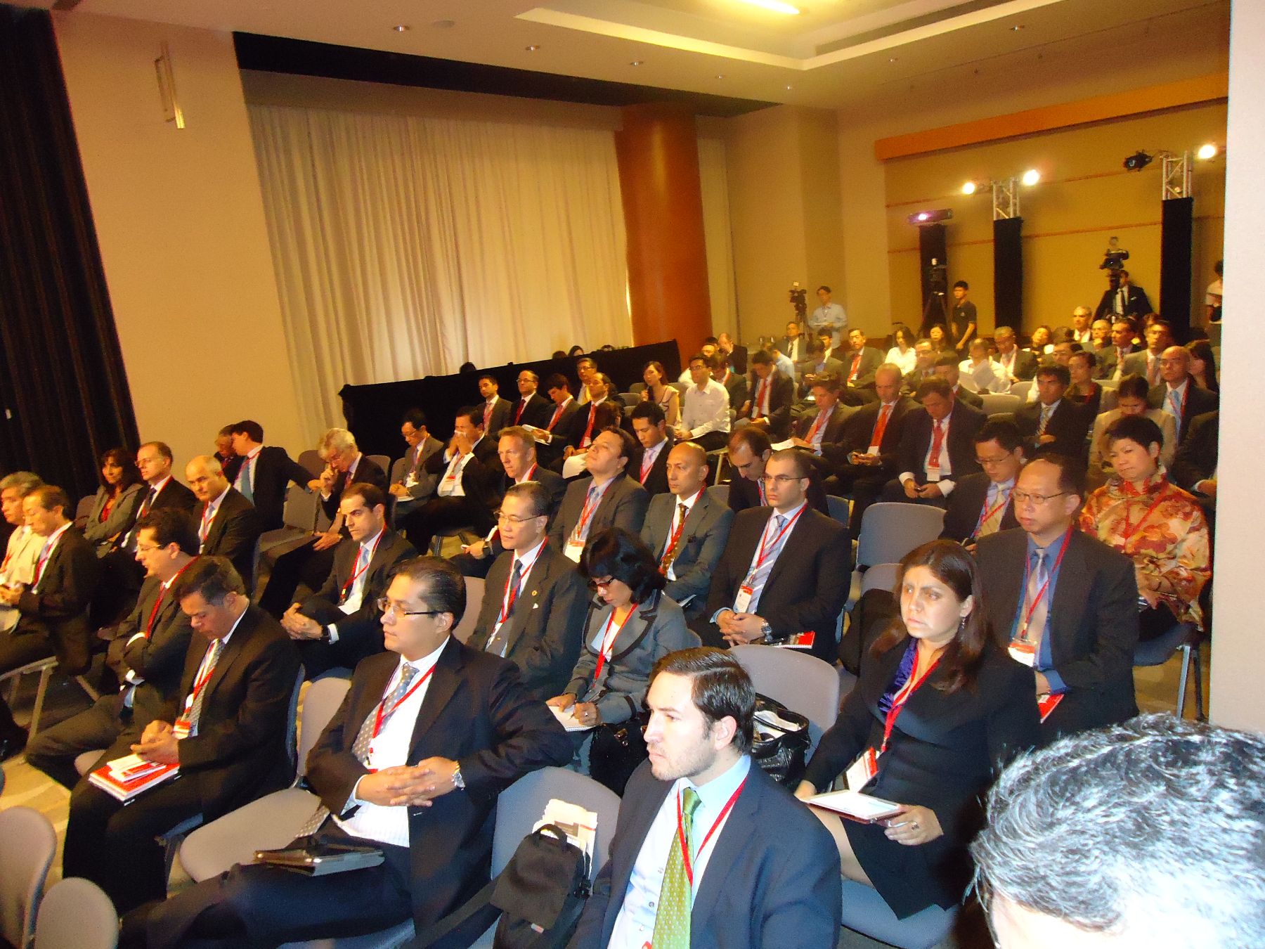 Empresarios de Hong Kong en Road Show. Foto: Difusión.