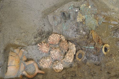 Arqueólogos descubren otro personaje de la élite Lambayeque en la huaca Chornancap (Lambayeque).