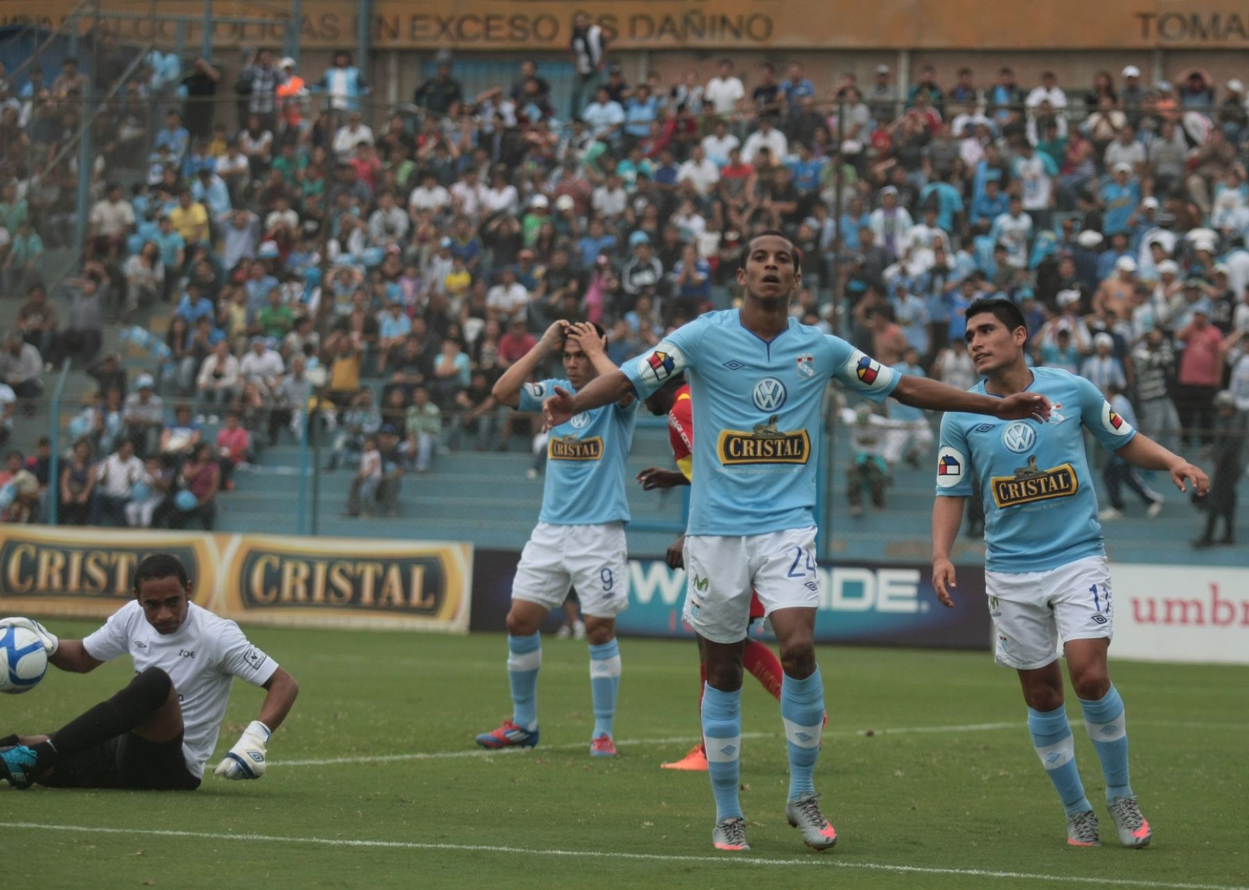 Sporting Cristal, líder del campeonato. ANDINA/Juan Carlos Guzmán