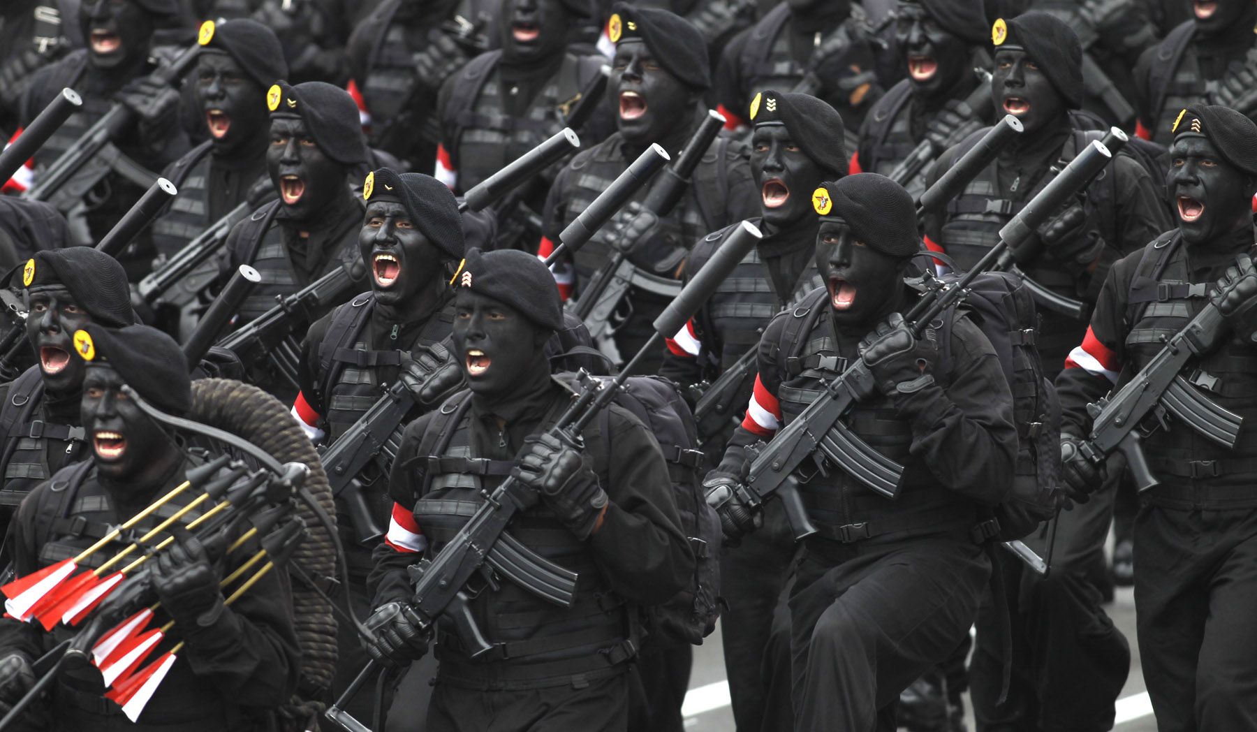Desfile Cívico Militar en la avenida Brasil. Foto: ANDINA/Carlos Lezama.
