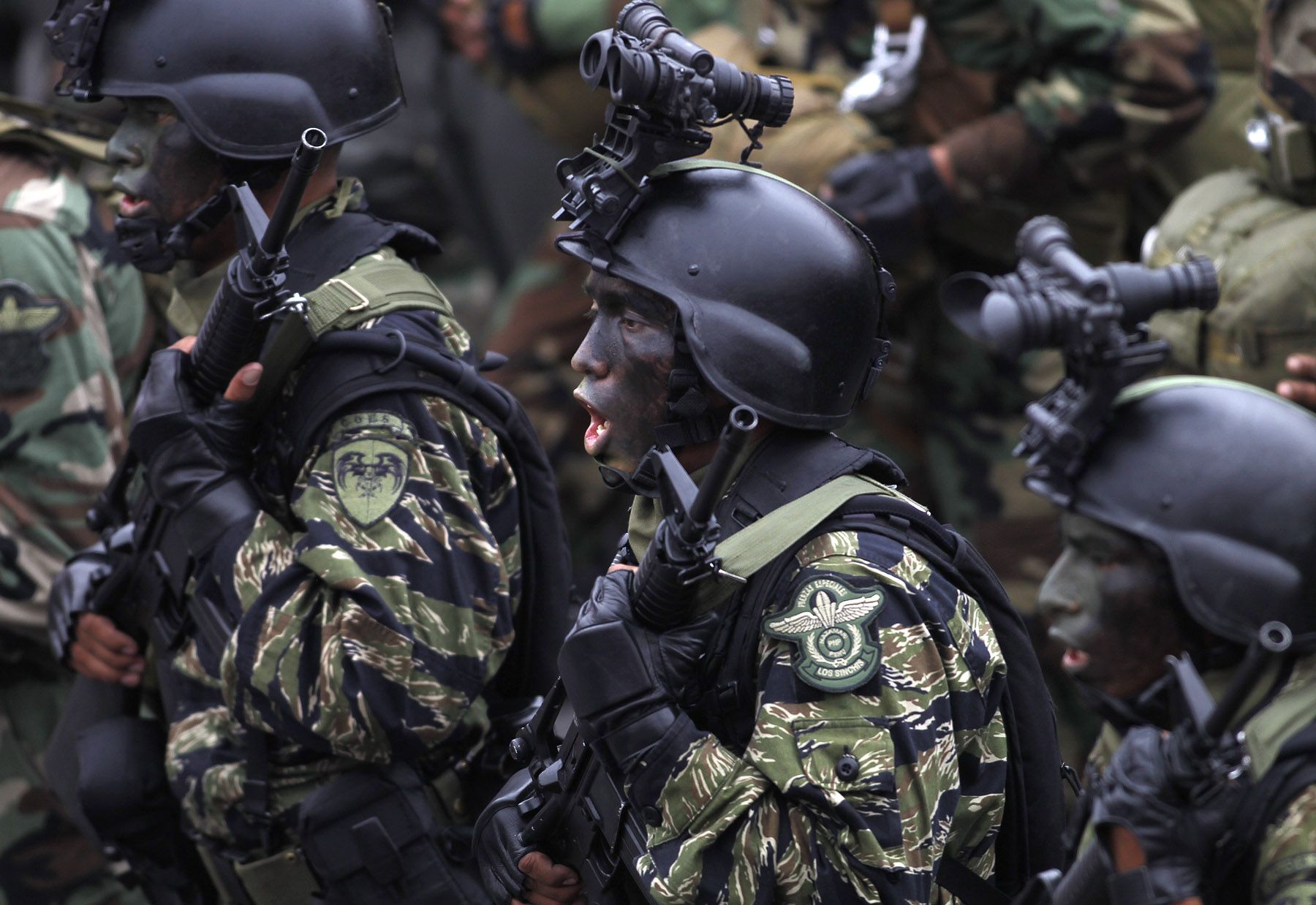 Desfile Cívico Militar en la avenida Brasil. Foto: ANDINA/Carlos Lezama.