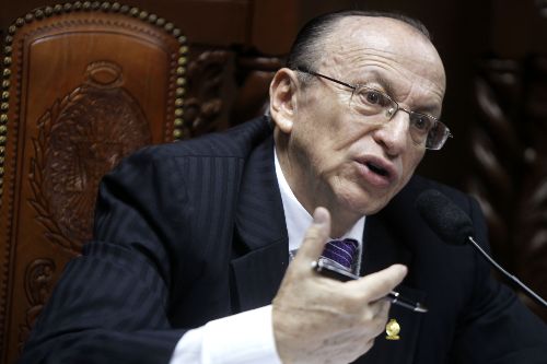 José Antonio Peláez falleció en la víspera. ANDINA/Carlos Lezama Villantoy