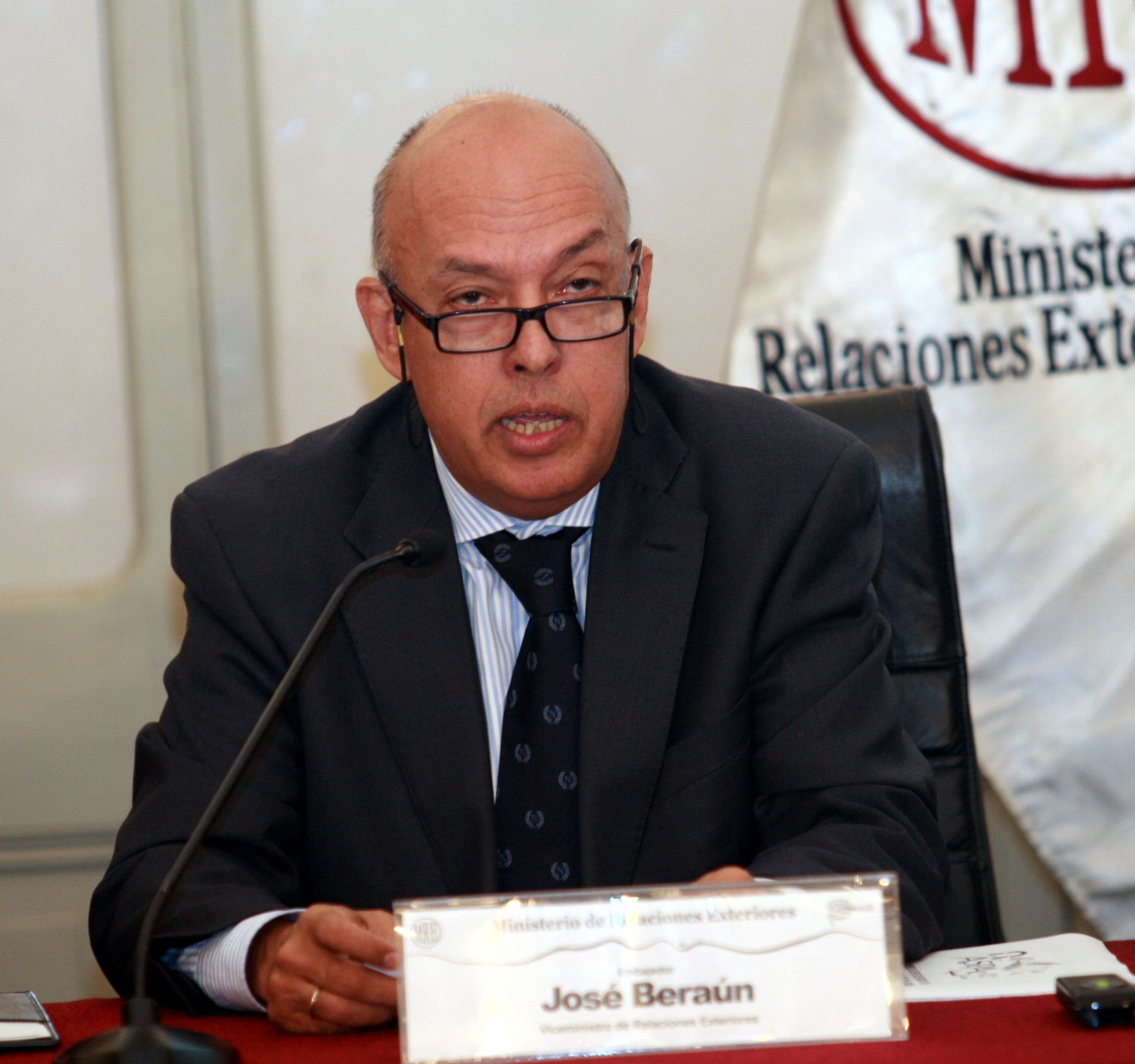 Peru’s Deputy Foreign Minister José Beraún Araníbar. Photo: ANDINA/Norman Córdova
