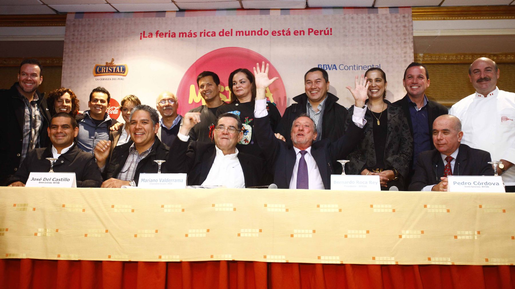 Conferencia de la feria gastronómica internacional de Lima Mistura 2012.Foto:ANDINA/archivo.