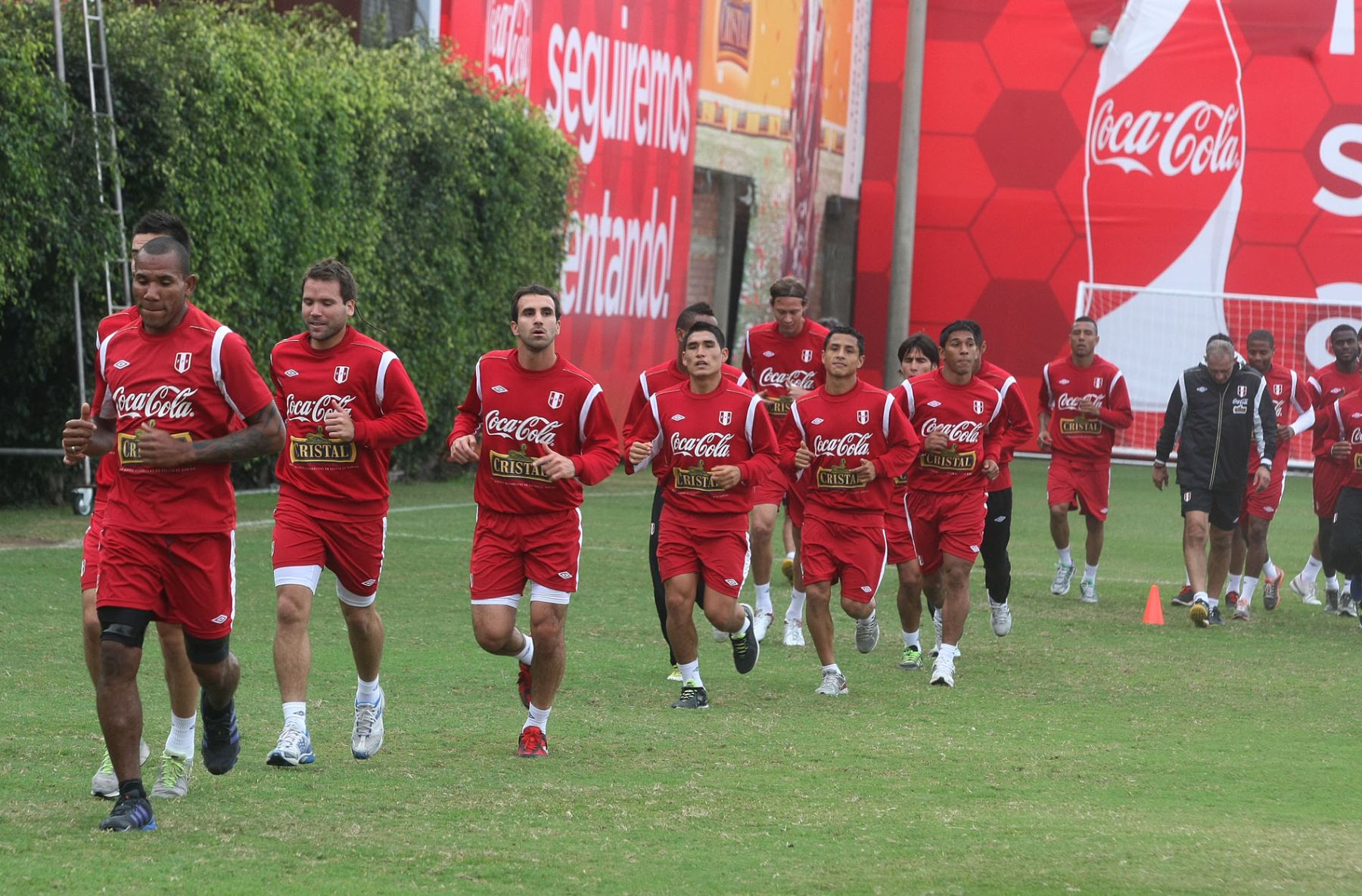 Entrenamiento de la Selección Peruana de Fútbol Foto: ANDINA/Vidal Tarqui