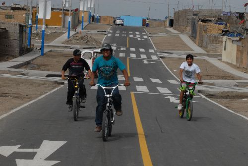 Habilitación urbana. ANDINA/Difusión