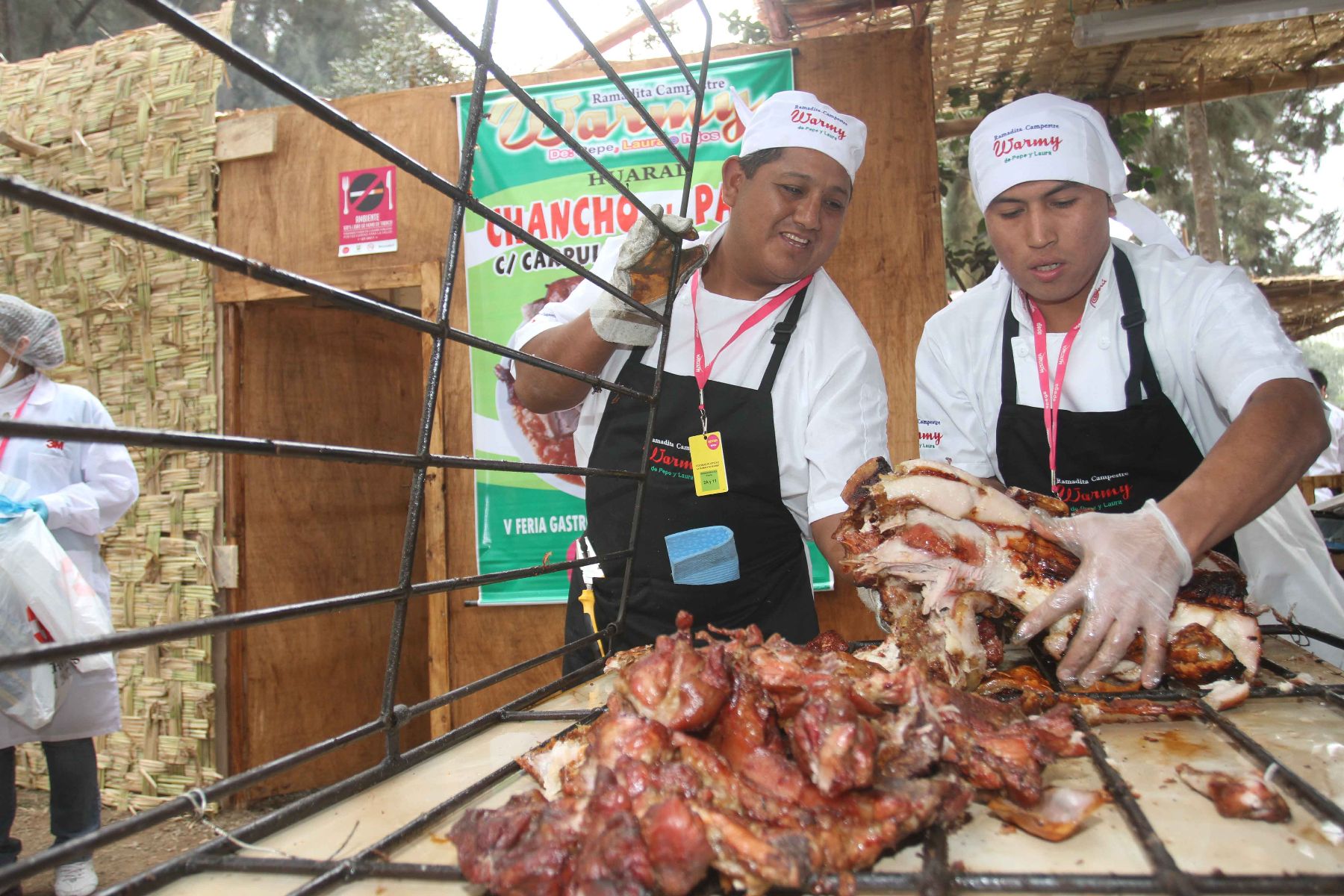 Inauguracion de la V Feria Gastronomica Internacional de Lima Mistura 2012. Foto: ANDINA/Marco del Rio