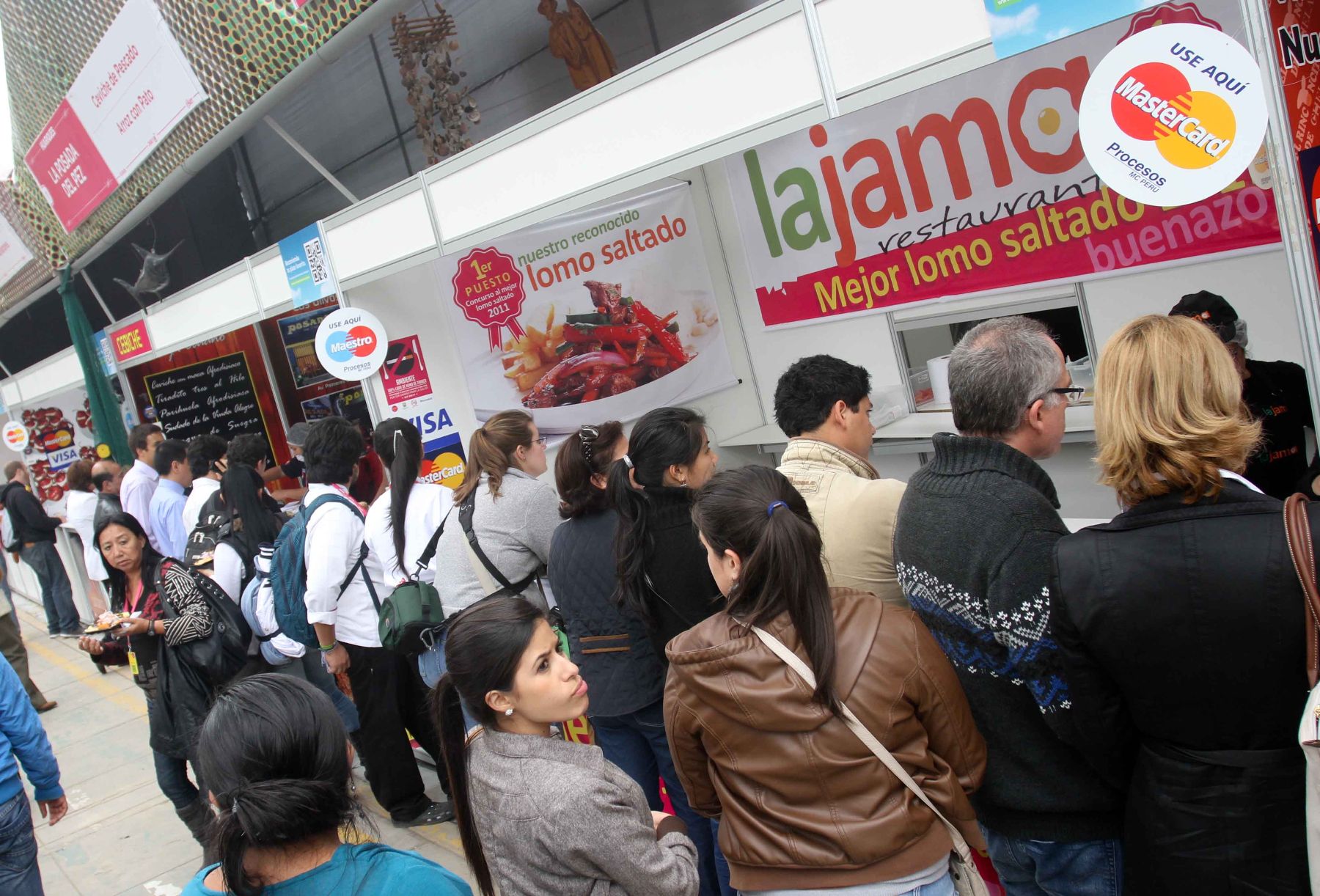 Inauguracion de la V Feria Gastronomica Internacional de Lima Mistura 2012. Foto: ANDINA/Marco del Rio