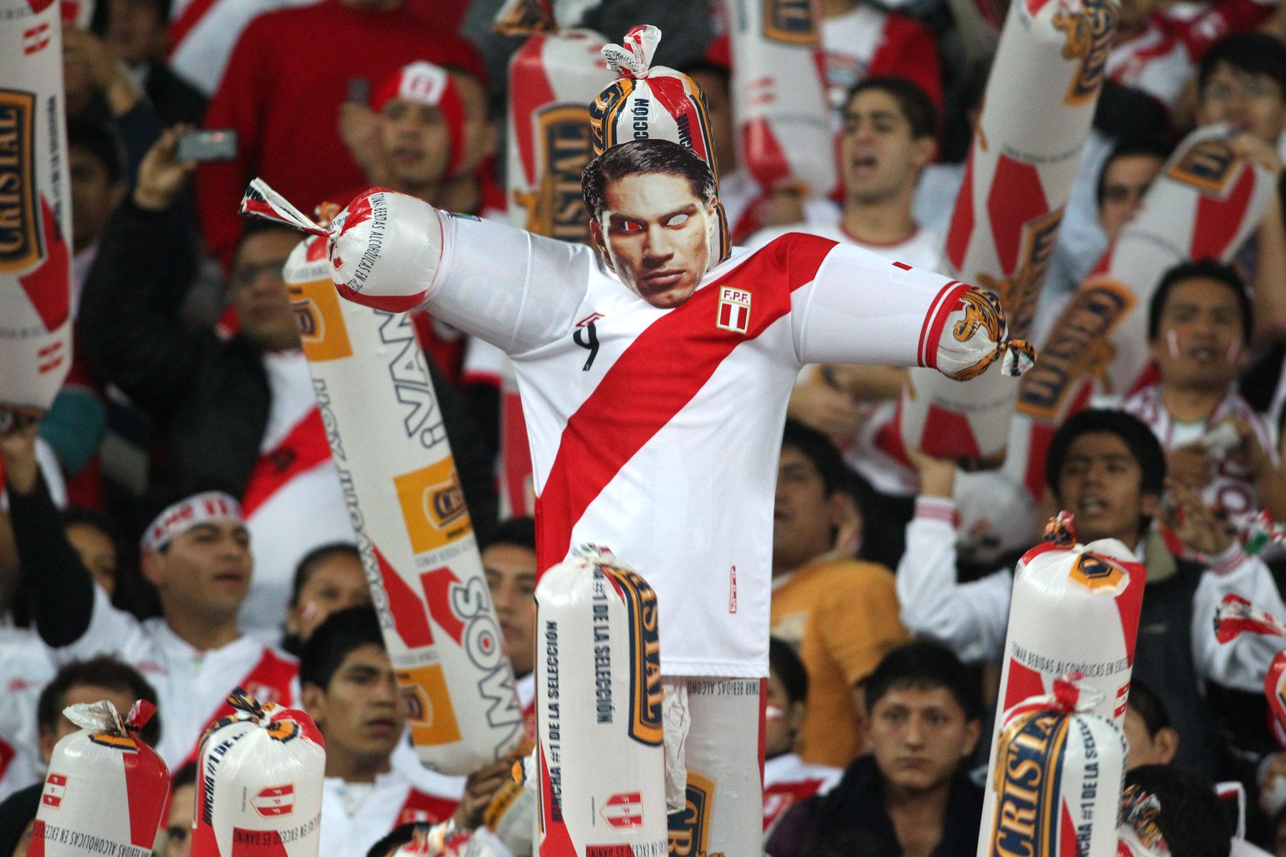 Previos del partido Peru Vs. Venezuela por las eliminatorias Brasil 2014.Foto: ANDINA/Carlos Lezama