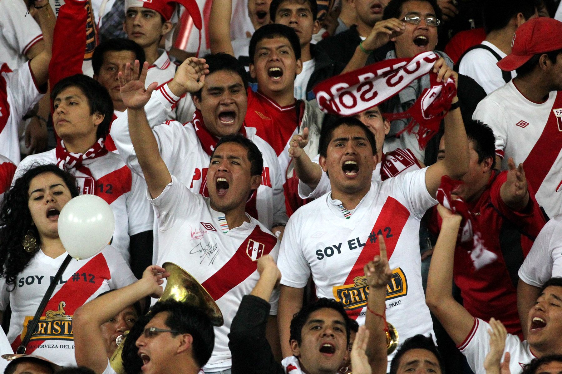 Previos del partido Peru Vs. Venezuela por las eliminatorias Brasil 2014.Foto: ANDINA/Carlos Lezama
