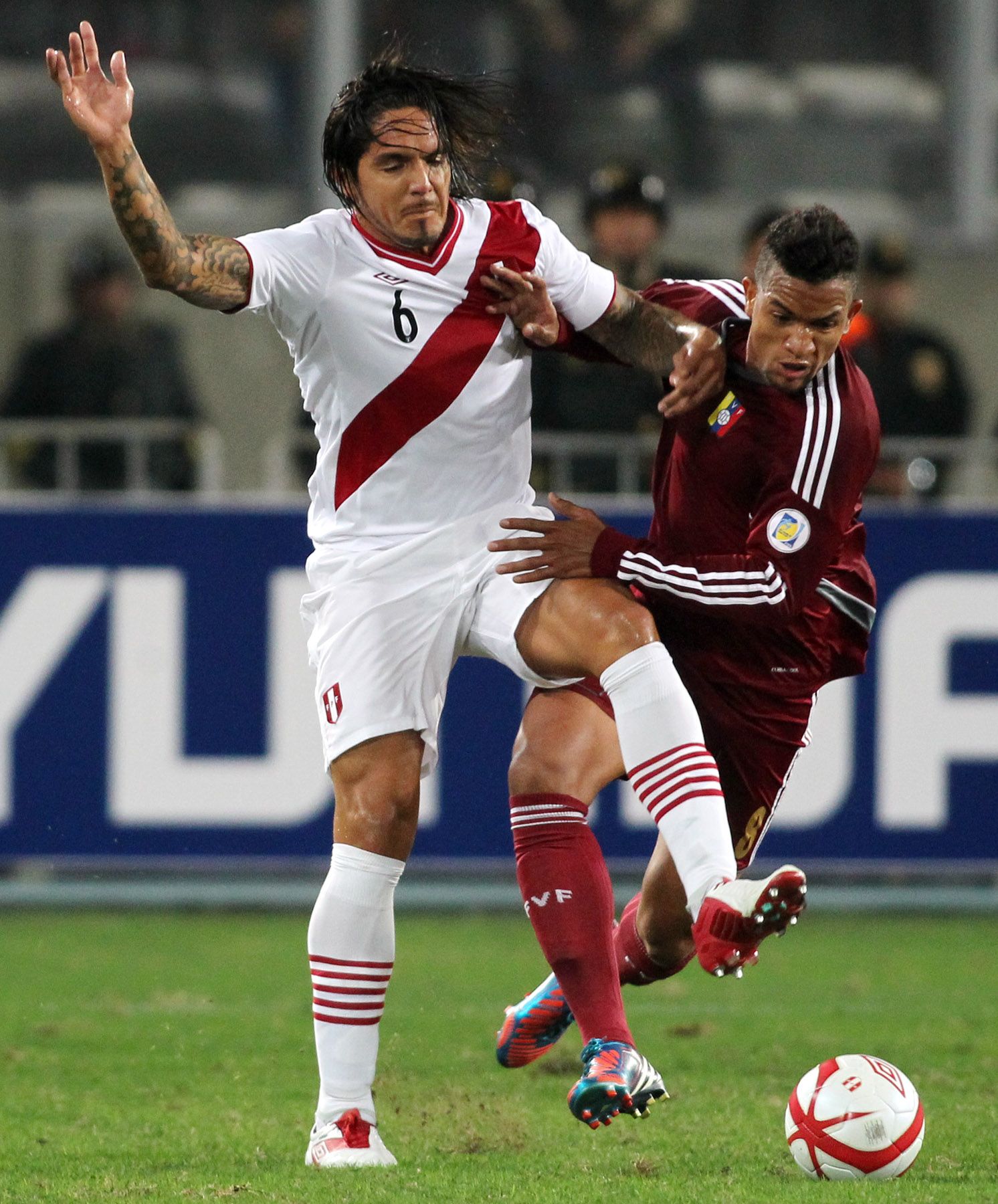 Partido por eliminatorias Peru y Venezuela, FOTO: ANDINA/Carlos Lezama