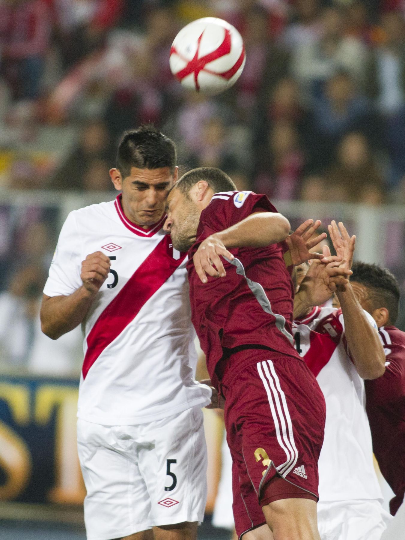Partido por Eliminatoria entre Peru y Venezuela. FOTO: ANDINA/Marco del Rio