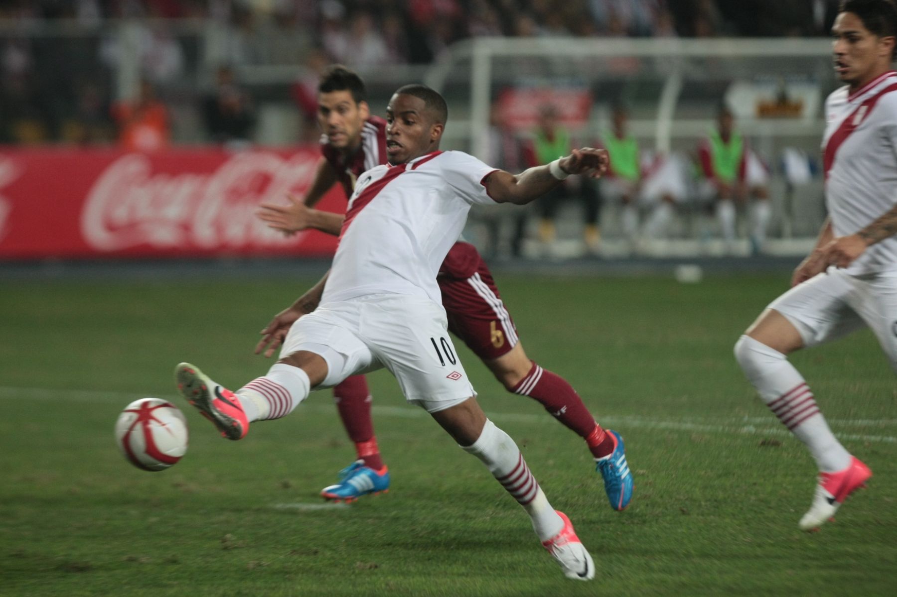 Partido por Eliminatoria entre Peru y Venezuela. FOTO: ANDINA/Juan Carlos Guzmán Negrini.