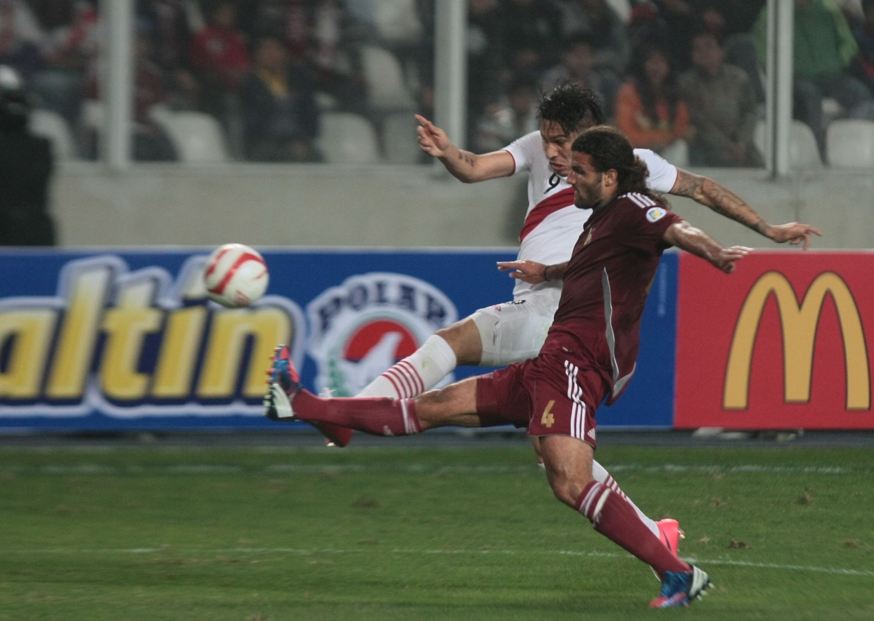 Partido por Eliminatoria entre Peru y Venezuela. FOTO: ANDINA/Juan Carlos Guzmán Negrini.