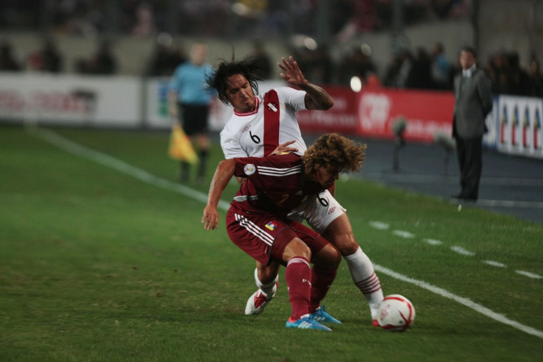 Partido por Eliminatoria entre Peru y Venezuela. FOTO: ANDINA/Juan Carlos Guzmán Negrini.