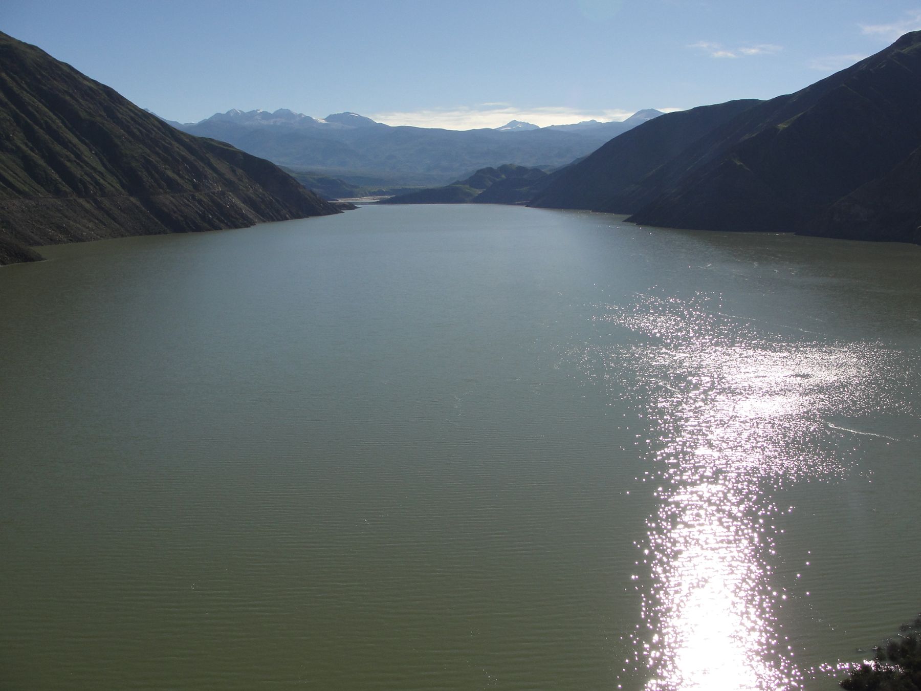 Laguna Aricota, en Tacna. Foto: Proyecto Especial Tacna.