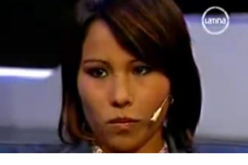 Ruth Thalía Sayas Sánchez, ex concursante del programa El Valor de la Verdad. Foto: Captura TV.