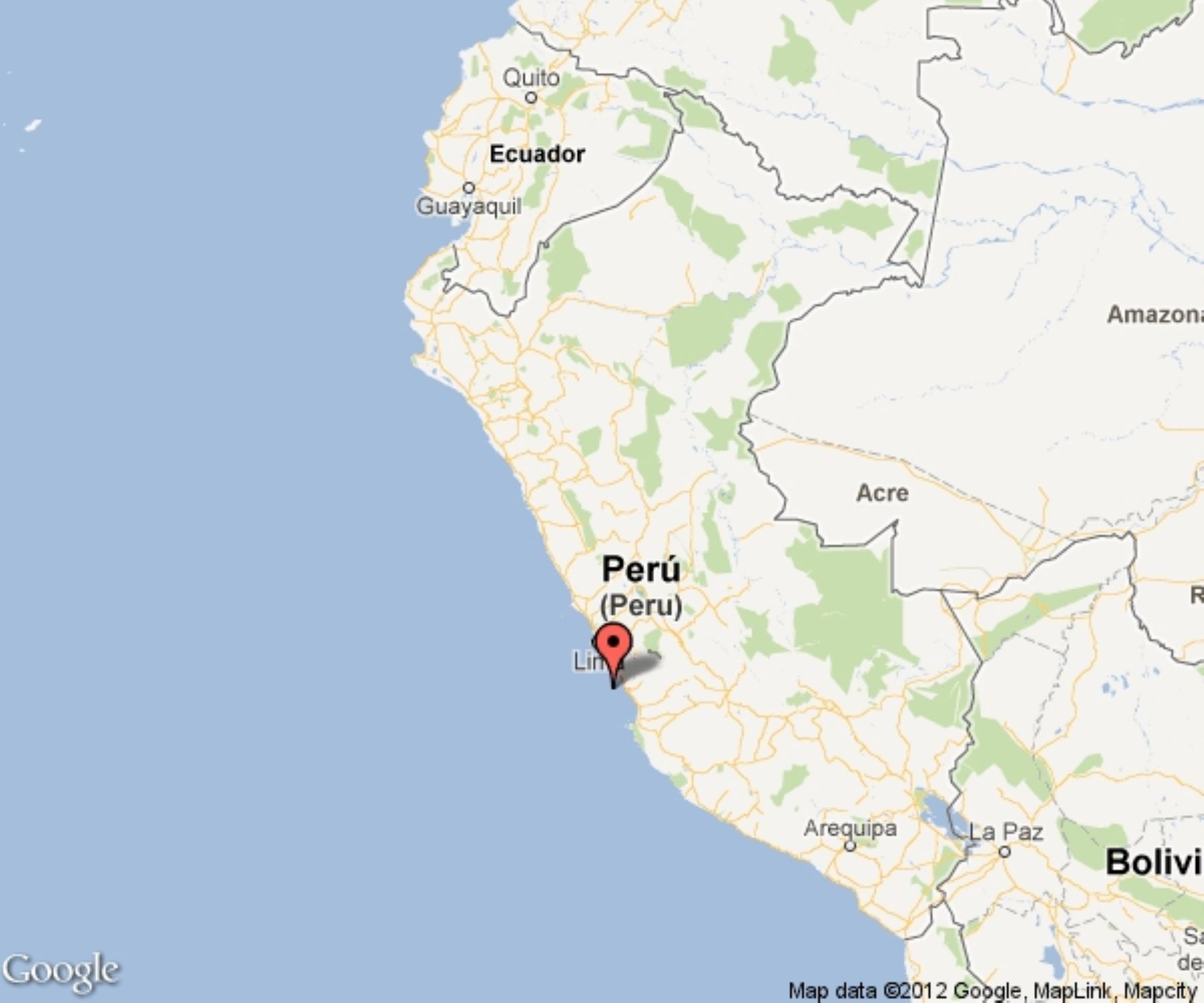 Sismo de 4.4 grados se produce en sur de Lima | Noticias | Agencia ...