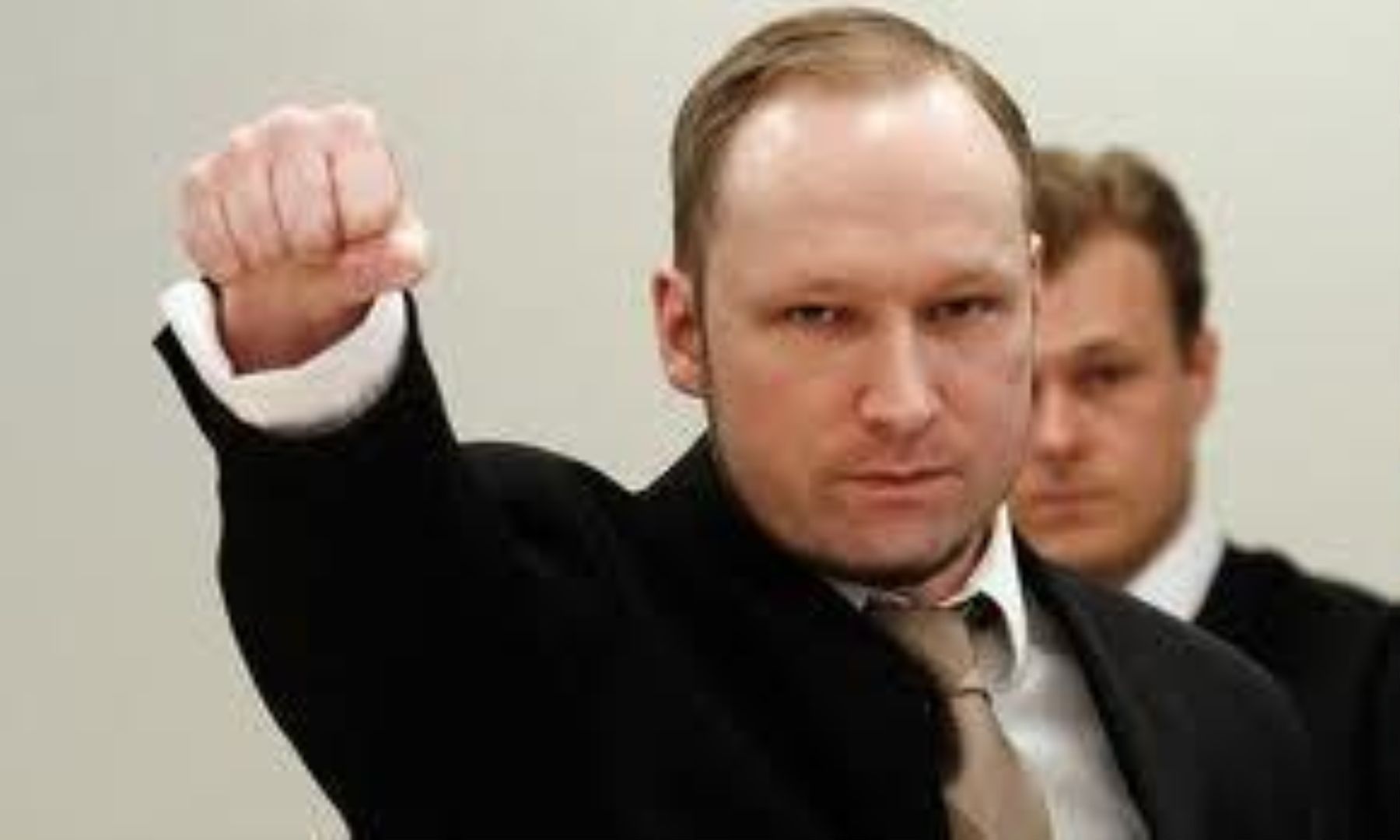 Anders Breivik, condenado por la matanza de 77 personas en Noruega.