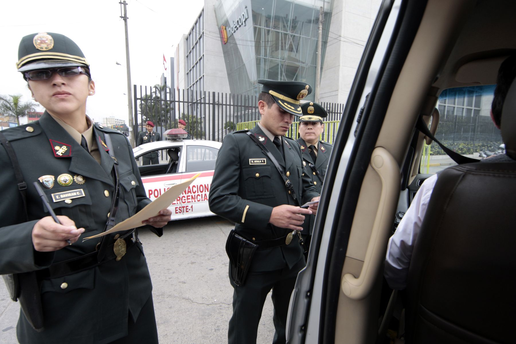 LIMA, PERU - SETIEMBRE 30 Medidas de Seguridad durante la  III Cumbre América del Sur - Países Árabes  Aspa.Foto: ANDINA/Carlos Lezama