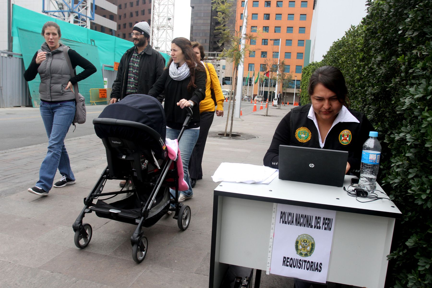 LIMA, PERU - SETIEMBRE 30. Medidas de seguridad por III Cumbre de America del Sur y Paises Arabes ASPA. Foto: ANDINA/Marco del RíoFoto: ANDINA/Marco del Río