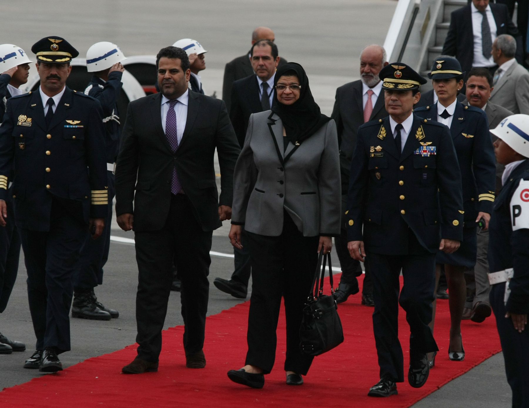 La ministra de Enseñanza Superior de Omán, Rawya Bint Saud Bin Ahmed Al Boaseedeya, encabeza delegación de su país que viajó a Lima para participar en Cumbre ASPA. Foto: ANDINA/Vidal Tarqui