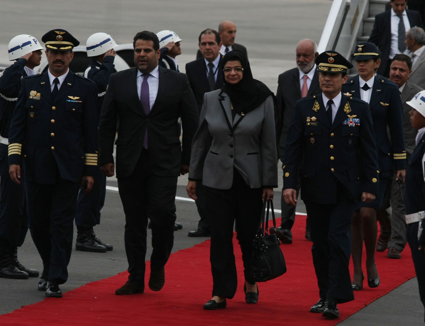 Lima, Perú Setiembre 30 La ministra de Enseñanza Superior, Rawya Bint Saud Bin Ahmed Al Boaseedeya, encabeza delegación de Omán. Foto: ANDINA/Vidal Tarqui